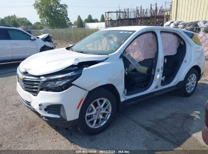 2024 CHEVROLET EQUINOX AWD LT White  Gasoline 3GNAXUEG8RL244385 photo #3