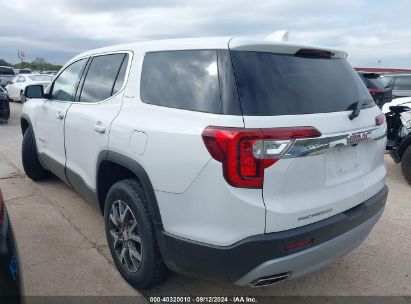 2023 GMC ACADIA FWD SLE White  Gasoline 1GKKNKL42PZ133566 photo #4