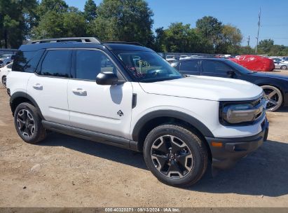 2024 FORD BRONCO SPORT OUTER BANKS White  Gasoline 3FMCR9C68RRE98643 photo #1