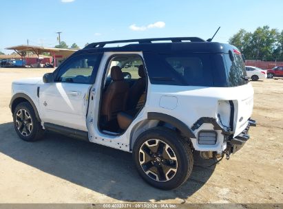 2024 FORD BRONCO SPORT OUTER BANKS White  Gasoline 3FMCR9C68RRE98643 photo #4