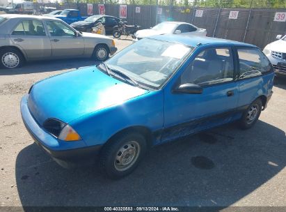 1990 GEO METRO LSI SPRINT CL Blue  Gasoline 2C1MR2466L6013412 photo #3