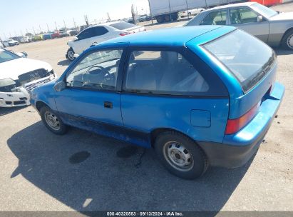 1990 GEO METRO LSI SPRINT CL Blue  Gasoline 2C1MR2466L6013412 photo #4