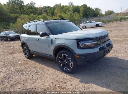 2023 FORD BRONCO SPORT OUTER BANKS Gray  Gasoline 3FMCR9C66PRE10895 photo #1