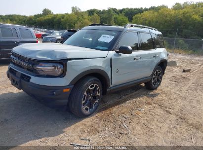 2023 FORD BRONCO SPORT OUTER BANKS Gray  Gasoline 3FMCR9C66PRE10895 photo #3