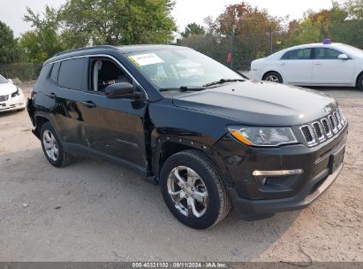 2019 JEEP COMPASS LATITUDE 4X4 Black  Gasoline 3C4NJDBB7KT846611 photo #1