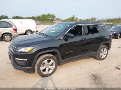 2019 JEEP COMPASS LATITUDE 4X4 Black  Gasoline 3C4NJDBB7KT846611 photo #3