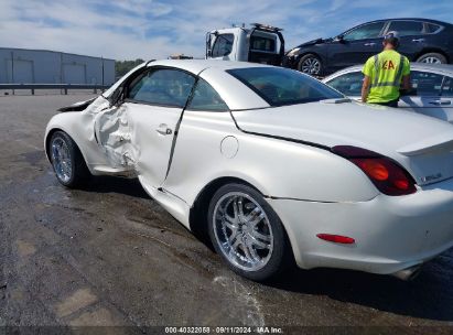 2004 LEXUS SC 430 White  Gasoline JTHFN48Y940052745 photo #4