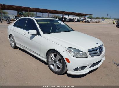 2010 MERCEDES-BENZ C 300 LUXURY/SPORT White  Gasoline WDDGF5EB6AF431984 photo #1