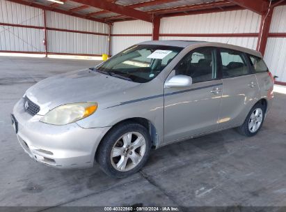 2003 TOYOTA MATRIX XR Silver  Gasoline 2T1KR32E13C060629 photo #3