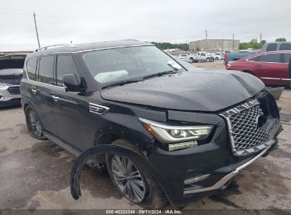 2024 INFINITI QX80 LUXE AWD Black  Gasoline JN8AZ2AC1R9501359 photo #1