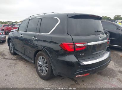 2024 INFINITI QX80 LUXE AWD Black  Gasoline JN8AZ2AC1R9501359 photo #4