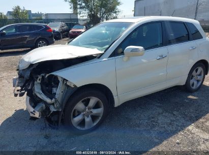 2009 ACURA RDX White  Gasoline 5J8TB18589A000253 photo #3