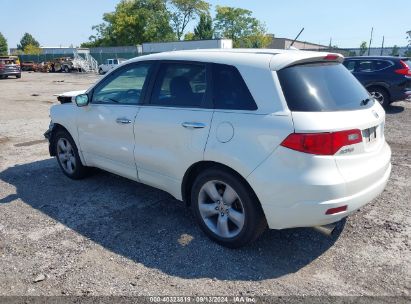 2009 ACURA RDX White  Gasoline 5J8TB18589A000253 photo #4