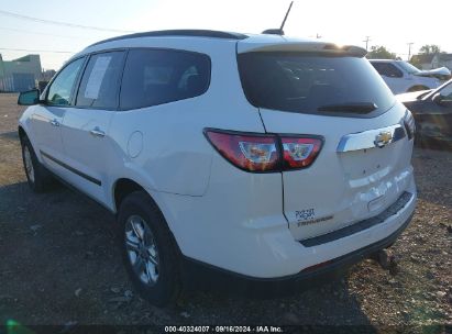 2017 CHEVROLET TRAVERSE LS White  Gasoline 1GNKRFKD8HJ308256 photo #4