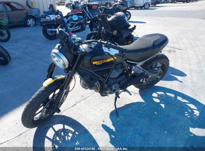 2017 DUCATI SCRAMBLER 800 Black  Gasoline ML015ANM6HT011330 photo #3