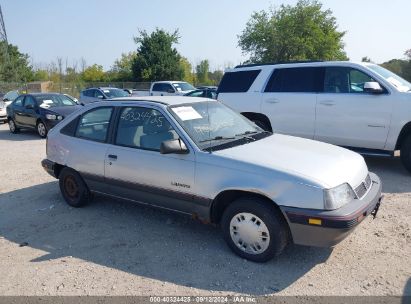 1988 PONTIAC LEMANS AEROCOUPE Silver  Gasoline KL2TN2168JB358727 photo #1