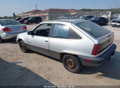 1988 PONTIAC LEMANS AEROCOUPE Silver  Gasoline KL2TN2168JB358727 photo #4