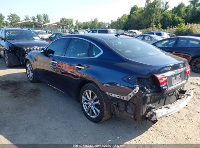 2015 INFINITI Q70 5.6X Blue  Gasoline JN1AY1ARXFM160066 photo #4