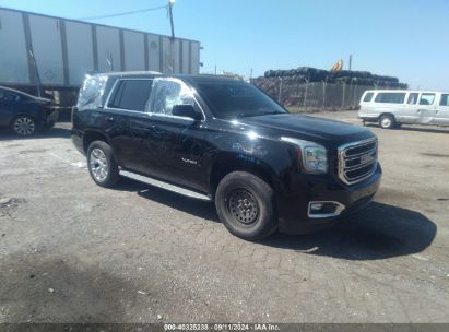 2015 GMC YUKON SLT Black  Gasoline 1GKS2BKC8FR103780 photo #1