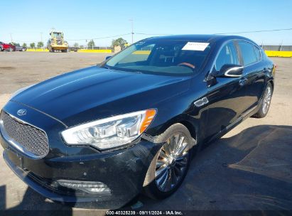 2015 KIA K900 LUXURY Black  Gasoline KNALW4D4XF6022817 photo #3