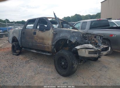 2004 FORD F150 SUPERCREW White  Gasoline 1FTPW14584KD38006 photo #1