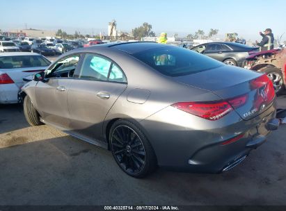 2022 MERCEDES-BENZ CLA 250 COUPE Gray  Gasoline W1K5J4GB8NN299867 photo #4