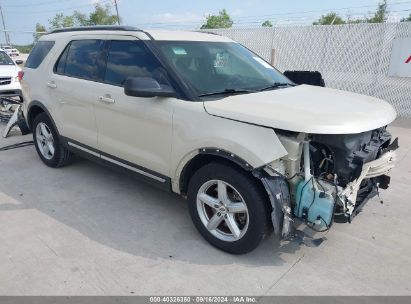 2018 FORD EXPLORER XLT Beige  Gasoline 1FM5K7D81JGA41797 photo #1