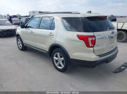 2018 FORD EXPLORER XLT Beige  Gasoline 1FM5K7D81JGA41797 photo #4