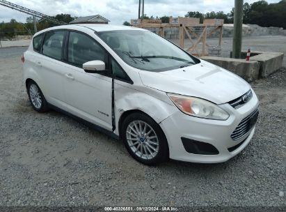 2013 FORD C-MAX HYBRID SE White  Hybrid 1FADP5AU7DL502591 photo #1