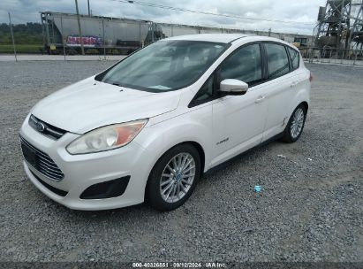 2013 FORD C-MAX HYBRID SE White  Hybrid 1FADP5AU7DL502591 photo #3