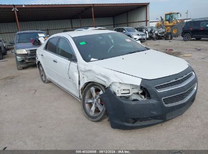 2012 CHEVROLET MALIBU 1LT White  gas 1G1ZC5E08CF164823 photo #1