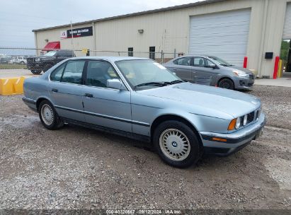 1991 BMW 525 I Blue  Gasoline WBAHD5313MBF94991 photo #1