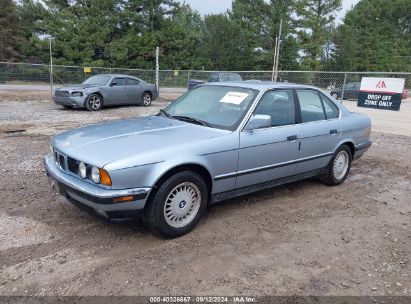 1991 BMW 525 I Blue  Gasoline WBAHD5313MBF94991 photo #3