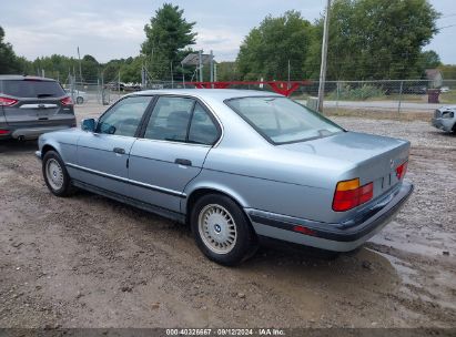 1991 BMW 525 I Blue  Gasoline WBAHD5313MBF94991 photo #4