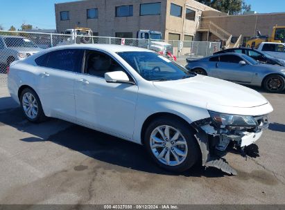 2018 CHEVROLET IMPALA 1LT White  Gasoline 2G1105S35J9116612 photo #1