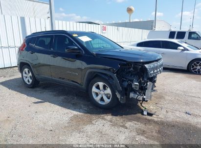 2022 JEEP COMPASS LATITUDE FWD Black  Gasoline 3C4NJCBB3NT187702 photo #1