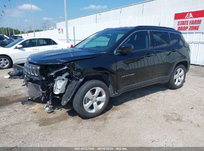 2022 JEEP COMPASS LATITUDE FWD Black  Gasoline 3C4NJCBB3NT187702 photo #3