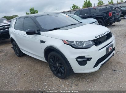 2018 LAND ROVER DISCOVERY SPORT HSE White  Gasoline SALCR2RX5JH772634 photo #1