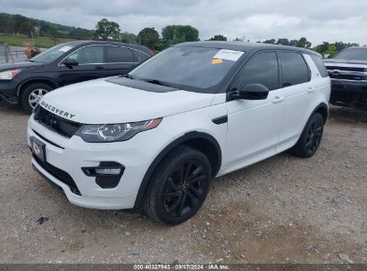 2018 LAND ROVER DISCOVERY SPORT HSE White  Gasoline SALCR2RX5JH772634 photo #3