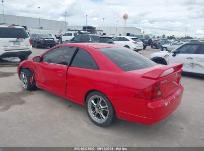 2001 HONDA CIVIC EX Red  Gasoline 1HGEM22961L039677 photo #4