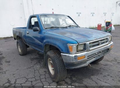 1994 TOYOTA PICKUP 1/2 TON SHORT WHLBSE DX Blue  Gasoline 4TARN01P7RZ217702 photo #1