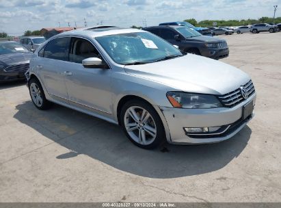 2015 VOLKSWAGEN PASSAT 2.0L TDI SEL PREMIUM Silver  Diesel 1VWCV7A33FC041596 photo #1