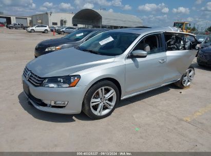 2015 VOLKSWAGEN PASSAT 2.0L TDI SEL PREMIUM Silver  Diesel 1VWCV7A33FC041596 photo #3