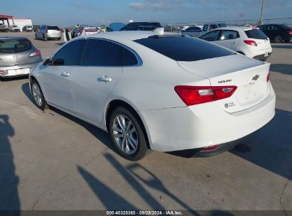 2018 CHEVROLET MALIBU LT White  Gasoline 1G1ZD5ST3JF274753 photo #4