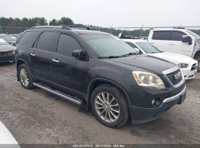 2012 GMC ACADIA SLE Black  Gasoline 1GKKRPED2CJ196514 photo #1