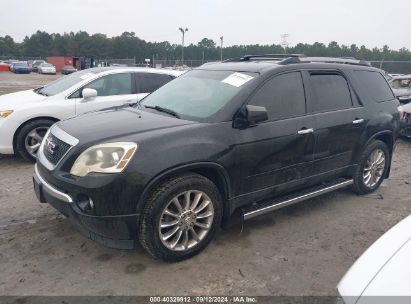 2012 GMC ACADIA SLE Black  Gasoline 1GKKRPED2CJ196514 photo #3