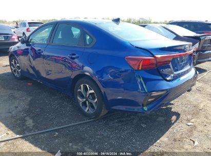 2019 KIA FORTE LXS Blue  Gasoline 3KPF24AD9KE083113 photo #4