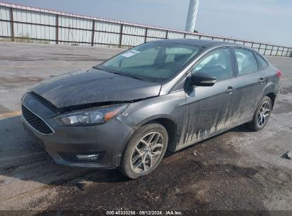 2018 FORD FOCUS SEL Gray  Gasoline 1FADP3H23JL240783 photo #3