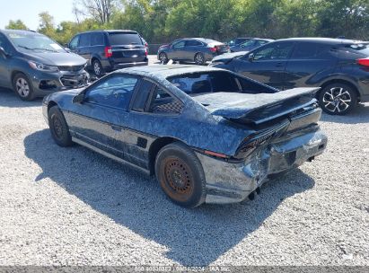 1988 PONTIAC FIERO GT Blue  Gasoline 1G2PG1199JP206864 photo #4