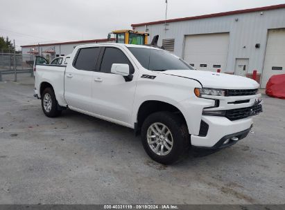 2021 CHEVROLET SILVERADO 1500 4WD  SHORT BED RST White  Gasoline 1GCUYEEL5MZ424009 photo #1